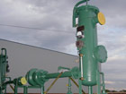 Integrated Cyclone Separator / Coalescer Filter Skid – Sewage Gas