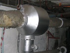 15" KSS Cyclone Steam Separator installed upstream of steam turbine